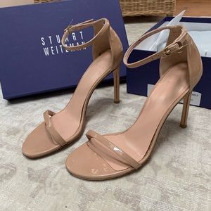 Stuart Weitzman Nudistsong Nude Sandals